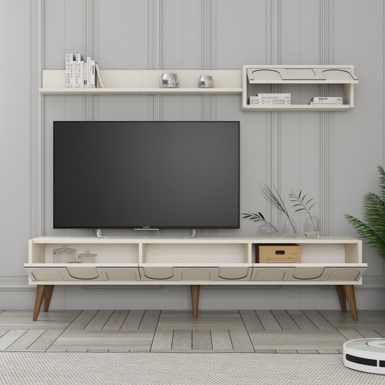 TV Unit Lyon 2 - Cream, Walnut Cream
Walnut TV Unit Lyon 2 - Cream, Walnut Cream
Walnut