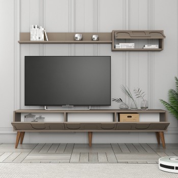 TV Unit Lyon 2 - Atlas, Walnut Atlas
Walnut