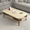 Coffee Table Eylul - Travertine Travertine
