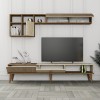 TV Unit Milan - Walnut, Travertine Walnut
Travertine