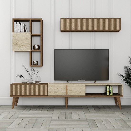 TV Unit Milan - Walnut, Travertine Walnut
Travertine TV Unit Milan - Walnut, Travertine Walnut
Travertine