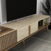TV Unit Milan - Walnut, Travertine Walnut
Travertine
