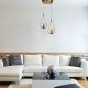 Chandelier Damla 2 Li Tepsili Bal Camlı Eskitme Sarkıt Copper Opviq Chandelier Damla 2 Li Tepsili Bal Camlı Eskitme Sarkıt Copper