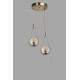 Chandelier Damla 2 Li Tepsili Bal Camlı Eskitme Sarkıt Copper Opviq Chandelier Damla 2 Li Tepsili Bal Camlı Eskitme Sarkıt Copper
