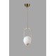 Opviq Chandelier Ahu Tekli Beyaz Camlı Eskitme Sarkıt White
Copper