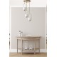 Opviq Chandelier Ahu 3 Lü Tepsili Beyaz Camlı Eskitme Sarkıt White
Copper