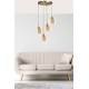 Chandelier Yeni Sahra 4 Lü Tepsili Eskitme Sarkıt Copper Opviq Chandelier Yeni Sahra 4 Lü Tepsili Eskitme Sarkıt Copper