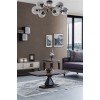 Opviq Chandelier Dolunay 6 Lı Siyah Füme Camlı Avize Black
Fume