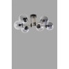 Opviq Chandelier Dolunay 6 Lı Siyah Füme Camlı Avize Black
Fume
