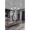 Opviq Chandelier Nevada 5 Li Eskitme Beyaz Camlı Avize White
Gold