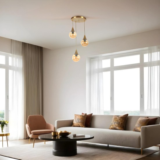Chandelier Afra 3 Lü Tepsili Eskitme Bal Camlı Sarkıt Amber
Gold Opviq Chandelier Afra 3 Lü Tepsili Eskitme Bal Camlı Sarkıt Amber
Gold