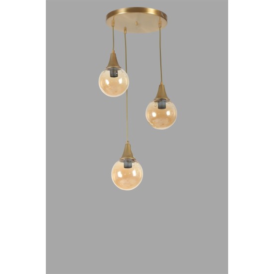 Chandelier Afra 3 Lü Tepsili Eskitme Bal Camlı Sarkıt Amber
Gold Opviq Chandelier Afra 3 Lü Tepsili Eskitme Bal Camlı Sarkıt Amber
Gold