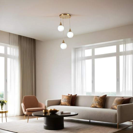 Chandelier Afra 3 Lü Tepsili Eskitme Beyaz Camlı Sarkıt White
Gold Opviq Chandelier Afra 3 Lü Tepsili Eskitme Beyaz Camlı Sarkıt White
Gold