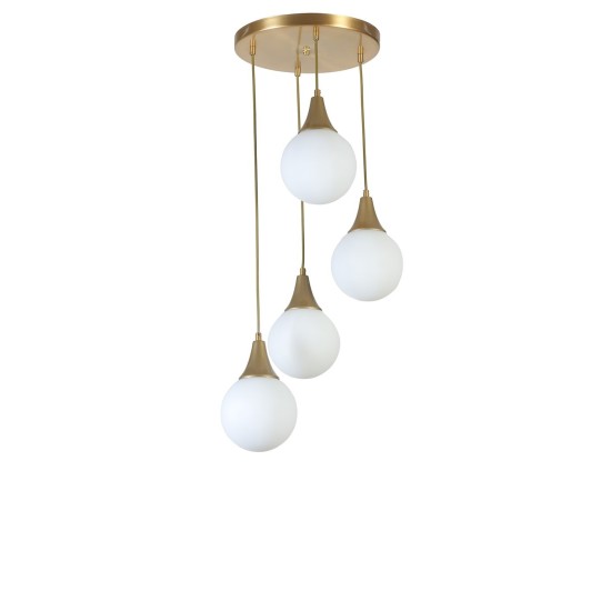Chandelier Afra 4 Lü Tepsili Eskitme Beyaz Camlı Sarkıt White
Gold Opviq Chandelier Afra 4 Lü Tepsili Eskitme Beyaz Camlı Sarkıt White
Gold
