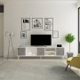 TV Stand Sinef - White , Anthracite White
Anthracite