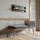Hanah Home Hall Stand Hamra Walnut
Anthracite
Grey