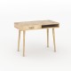 Study Desk Carmen Oak Hanah Home Study Desk Carmen Oak