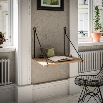 Study Desk Tuna Walnut
Black