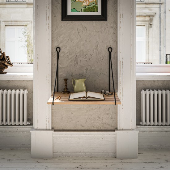 Hanah Home Study Desk Tuna Walnut
Black