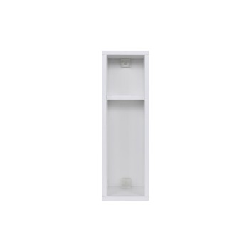 Κομοδίνο Turra -  Χρώμα Λευκό - 20x15x65εκ