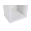 Κομοδίνο Turra -  Χρώμα Λευκό - 20x15x65εκ