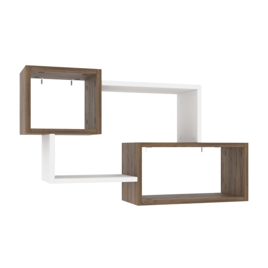 Wall Shelf Ayder - Walnut, White Walnut
White Hanah Home Wall Shelf Ayder - Walnut, White Walnut
White
