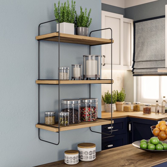 Hanah Home Wall Shelf Pulalis Atlantic Pine