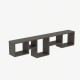 Wall Shelf Amanos - Anthracite Anthracite Wall Shelf Amanos - Anthracite Anthracite