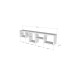 Hanah Home Wall Shelf Amanos - Pine Pine
