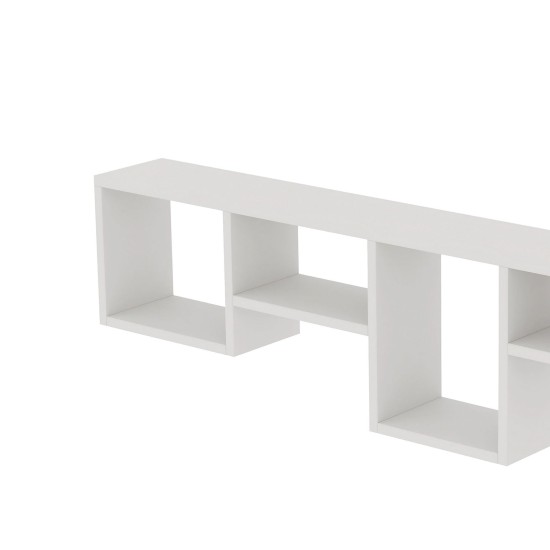 Wall Shelf Amanos - White White Hanah Home Wall Shelf Amanos - White White