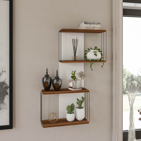 Wall Shelf Destan - Pine Pine Hanah Home Wall Shelf Destan - Pine Pine