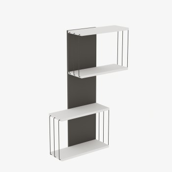 Wall Shelf Destan - White White