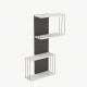 Wall Shelf Destan - White White Hanah Home Wall Shelf Destan - White White