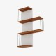 Wall Shelf Cambel - Pine Pine
White Hanah Home Wall Shelf Cambel - Pine Pine
White