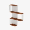 Hanah Home Wall Shelf Cambel - Pine Pine
White