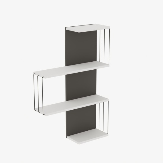 Wall Shelf Cambel - Anthracite White
Anthracite Hanah Home Wall Shelf Cambel - Anthracite White
Anthracite