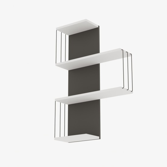 Wall Shelf Cambel - Anthracite White
Anthracite Hanah Home Wall Shelf Cambel - Anthracite White
Anthracite