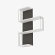 Wall Shelf Cambel - Anthracite White
Anthracite Hanah Home Wall Shelf Cambel - Anthracite White
Anthracite