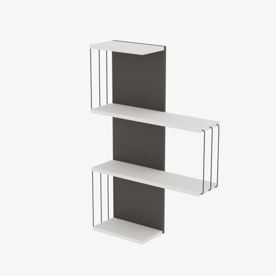 Wall Shelf Cambel - Anthracite White
Anthracite Hanah Home Wall Shelf Cambel - Anthracite White
Anthracite