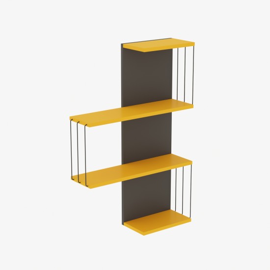 Wall Shelf Cambel - Yellow Yellow
Anthracite Hanah Home Wall Shelf Cambel - Yellow Yellow
Anthracite