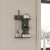 Hanah Home Wall Shelf Kinik - Anthracite Anthracite