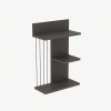 Hanah Home Wall Shelf Kinik - Anthracite Anthracite