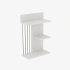 Hanah Home Wall Shelf Kinik - White White