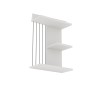 Hanah Home Wall Shelf Kinik - White White