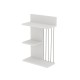Wall Shelf Kinik - White White Hanah Home Wall Shelf Kinik - White White