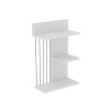 Hanah Home Wall Shelf Kinik - White White