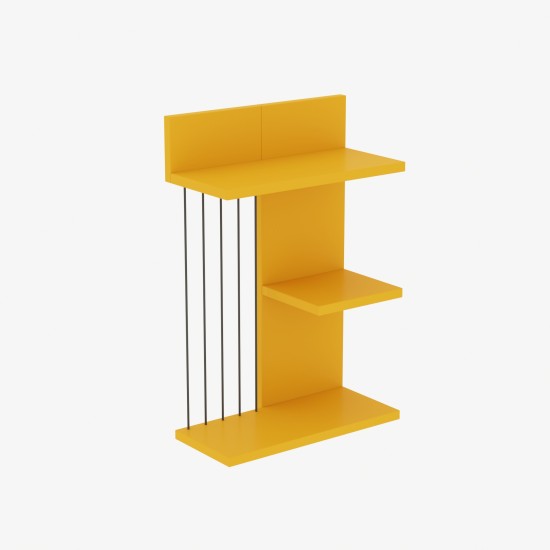 Wall Shelf Kinik - Yellow Yellow Hanah Home Wall Shelf Kinik - Yellow Yellow