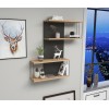 Hanah Home Wall Shelf Destan - Anthracite, Pine Anthracite
Oak