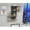 Hanah Home Wall Shelf Destan - Anthracite, Pine Anthracite
Oak