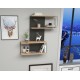 Wall Shelf Destan - Anthracite, Pine Anthracite
Oak Hanah Home Wall Shelf Destan - Anthracite, Pine Anthracite
Oak